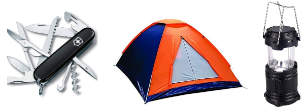 6 itens essenciais para você acampar com segurança - Reprodução/Amazon