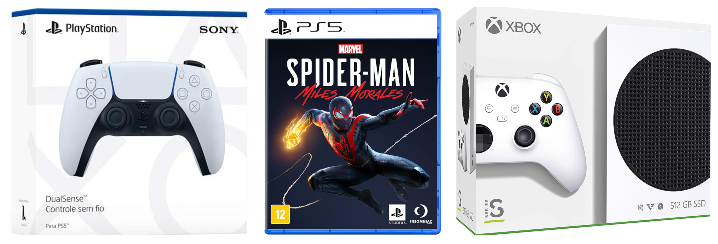 Equipamentos gamers na Amazon: consoles, acessórios e jogos imperdíveis - Reprodução/Amazon