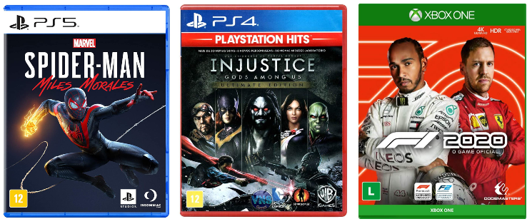 Geek Week na Amazon: garanta jogos de videogame com descontos de até 25% off - Reprodução/Amazon