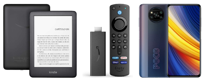 Smart TV, Kindle, Tablet e muito mais: 15 eletrônicos em destaque no site da Amazon - Reprodução/Amazon