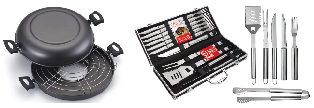 Kits completos, grelha, churrasqueira elétrica e muito mais: 13 itens para o churrasco perfeito - Reprodução/Amazon