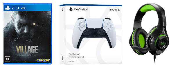 Games, acessórios e consoles entre os mais vendidos na Amazon - Reprodução/Amazon