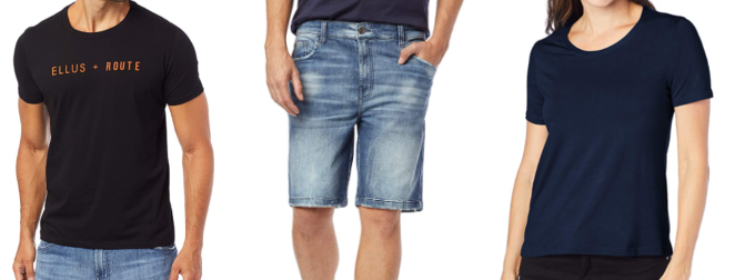 Bermudas, camisetas, regatas e outros itens de moda para o verão - Reprodução/Amazon