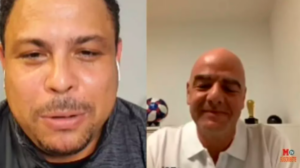 Ronaldo reuniu grandes personalidades do mundo esportivo em seu bate-papo virtual - Transmissão Instagram