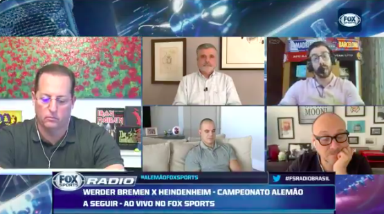 Programa esportivo deu o que falar na tarde desta quinta-feira, 2 - Transmissão FoxSports