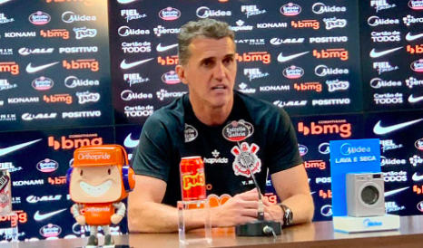 Vagner Mancini, treinador do Corinthians - Transmissão TV Corinthians