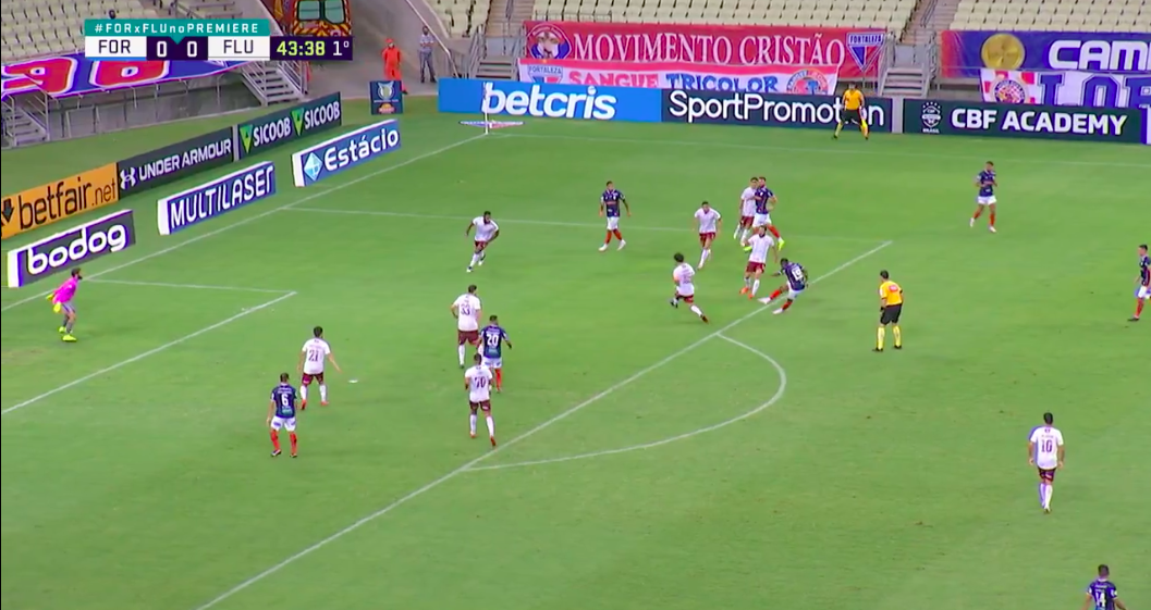 Fortaleza x Fluminense - Campeonato Brasileiro 2020 - Transmissão TV Globo
