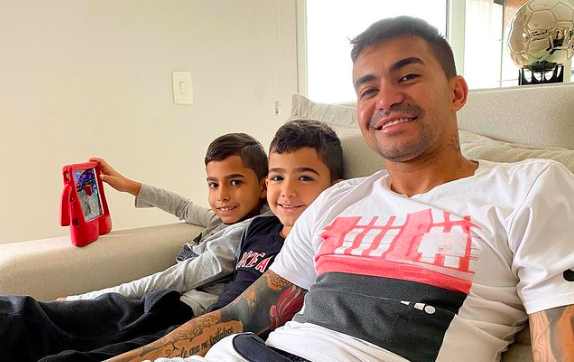 Dudu, ex-atacante do Palmeiras - Instagram