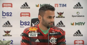 Thiago Maia é um dos reforços que podem estar em campo - Transmissão Flamengo