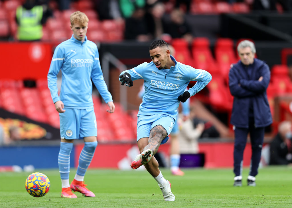 Gabriel Jesus brilhou contra o PSG, mas não esqueceu do Palmeiras - GettyImages