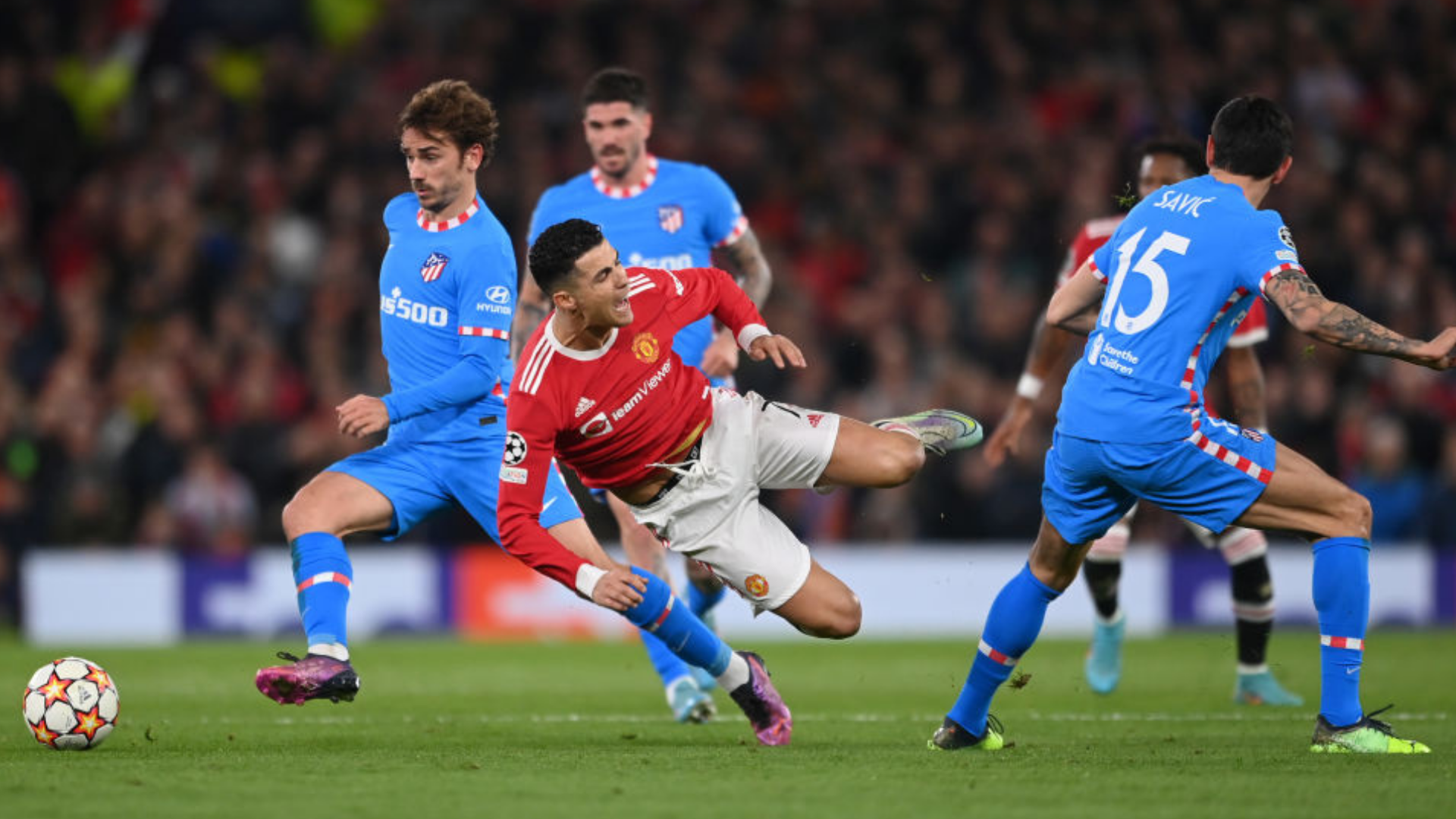 Cristiano Ronaldo atingiu uma marca negativa em sua carreira vitoriosa na Champions League - GettyImages