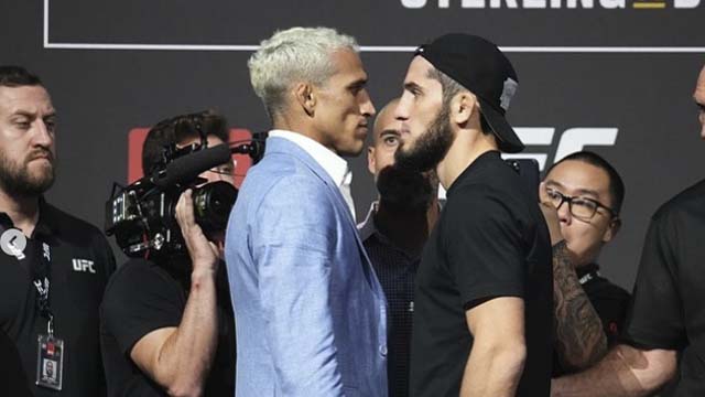 Encarada aconteceu nesta quinta - UFC