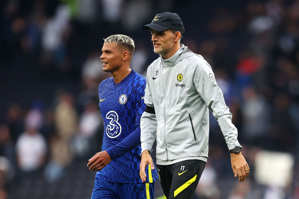 Thiago Silva possui o apoio de Tuchel no Chelsea - GettyImages