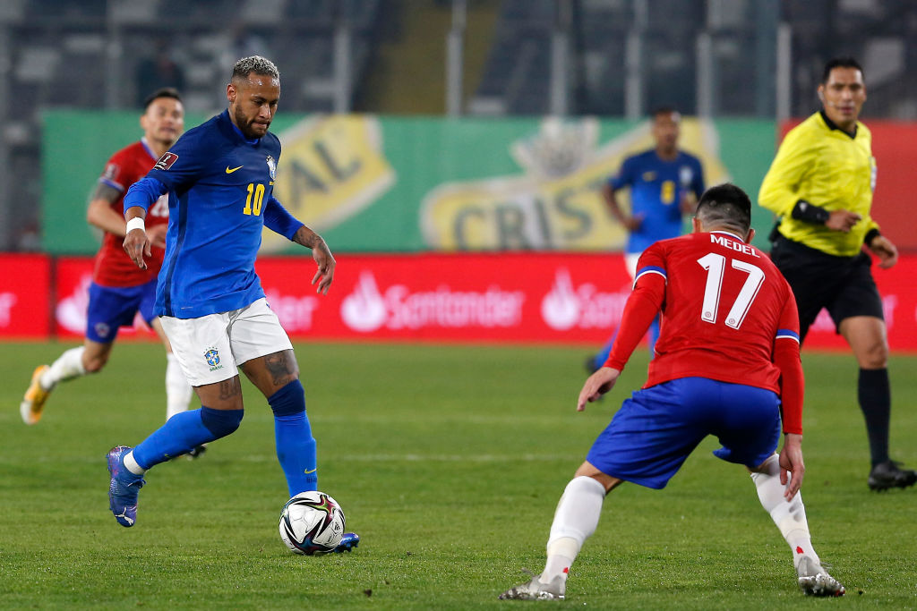 Chile e Brasil duelaram nas Eliminatórias - GettyImages