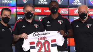 Andrés Colorado é apresentado pelo São Paulo - Rubens Chiri