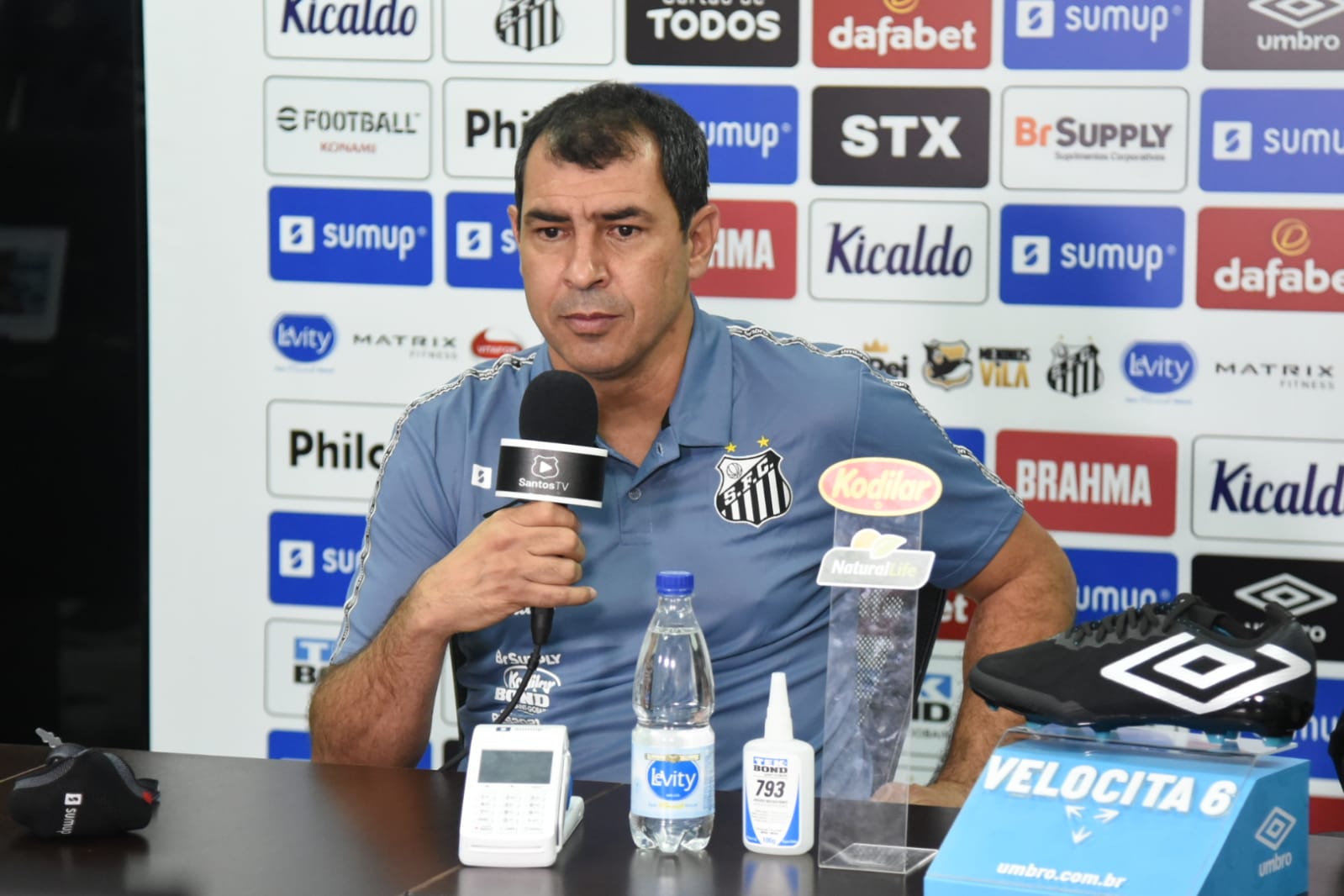 No comando do Santos, Carille ainda tenta encontrar as melhores opções - Ivan Storti / Santos FC / Flickr