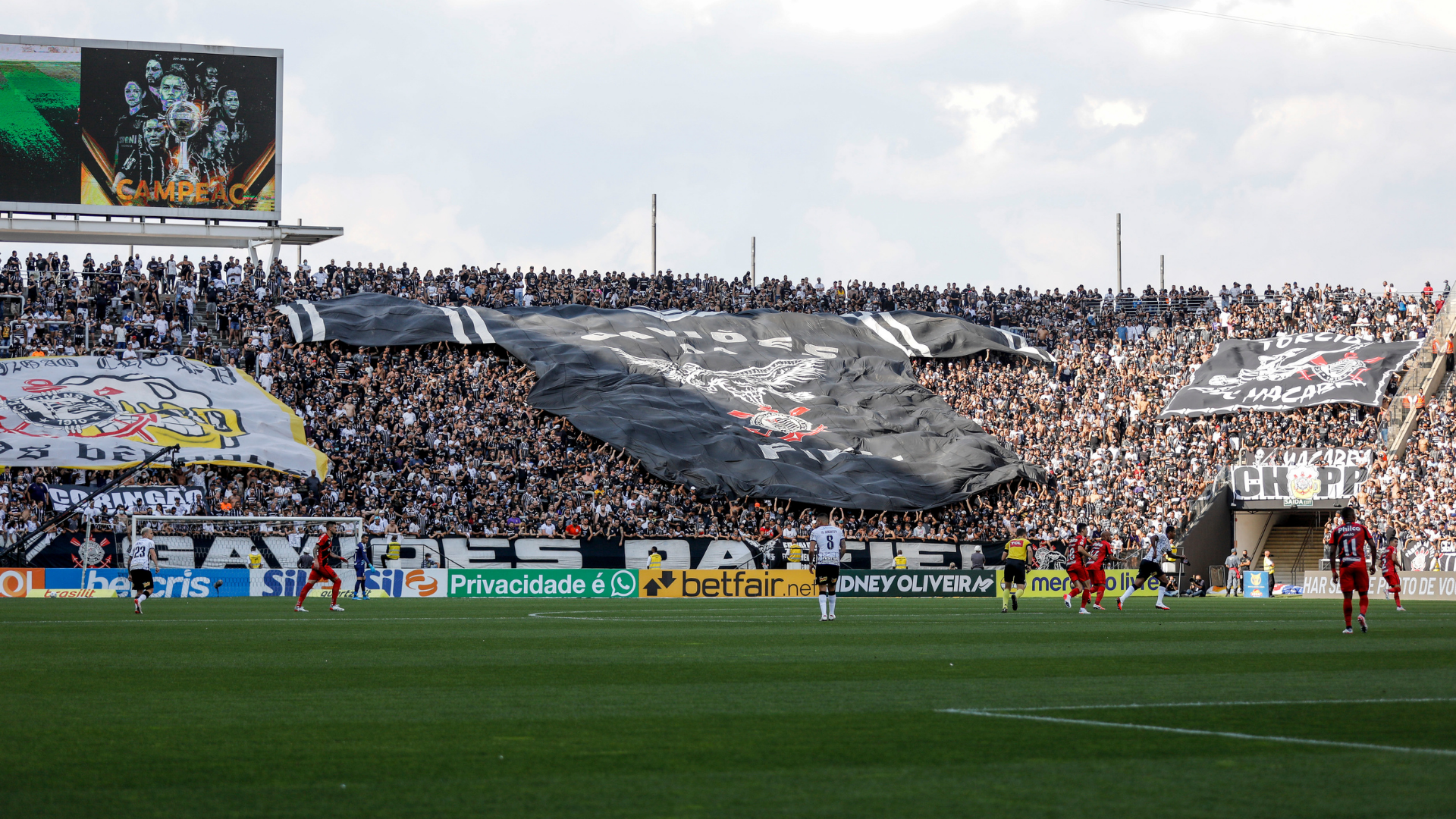 Corinthians protesta nas redes sociais contra violência e fake news - Getty Images