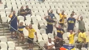 Corinthians x Boca Juniors tem gesto racista - Reprodução/Twitter