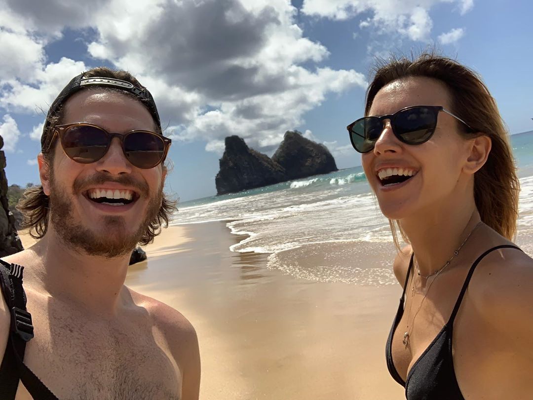 Cris Dias e Caio Paduan curtem dias em Noronha - Instagram