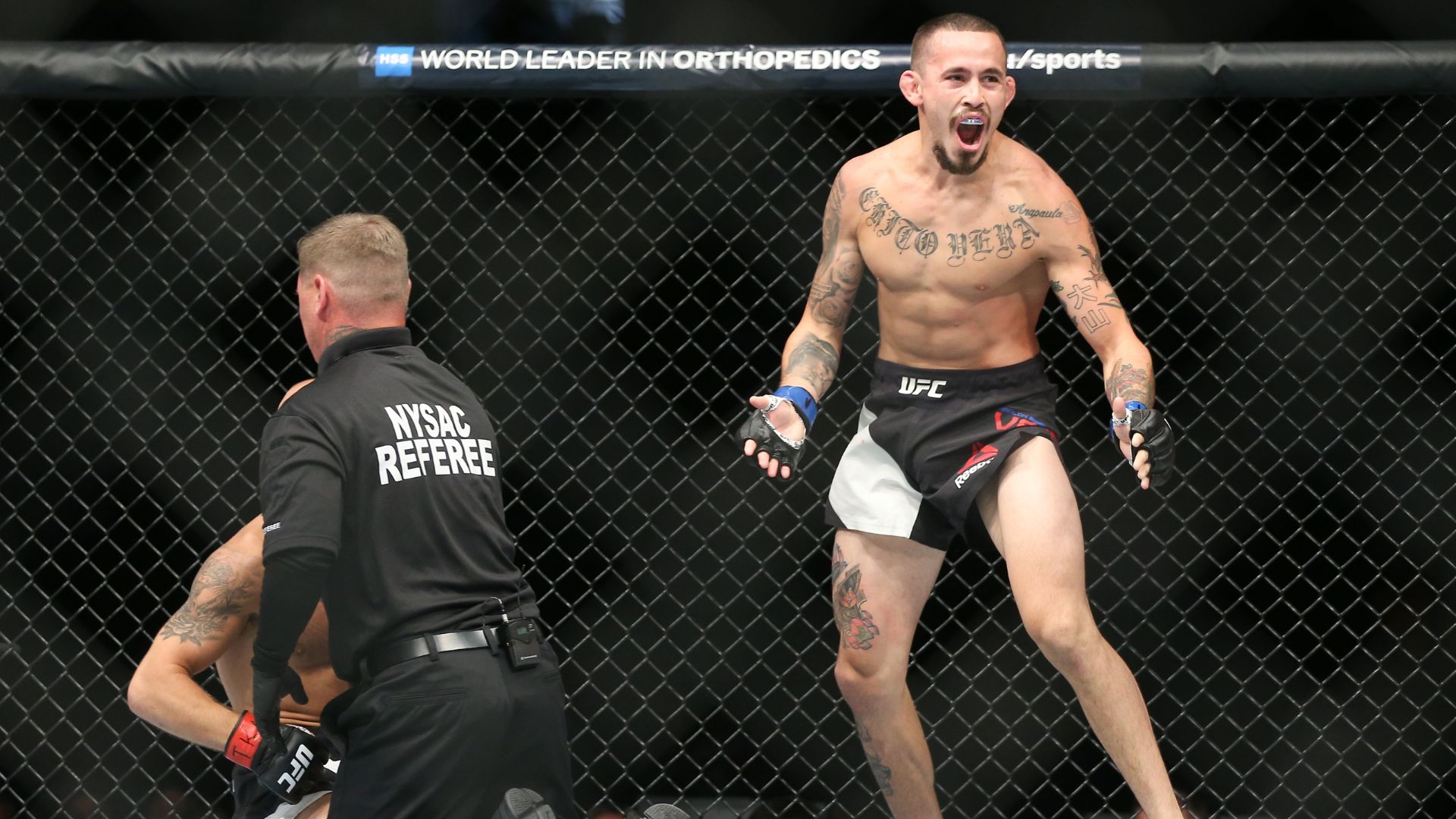 Marlon Vera deu nocaute devastador contre Dominick Cruz durante a última noite de UFC - GettyImages