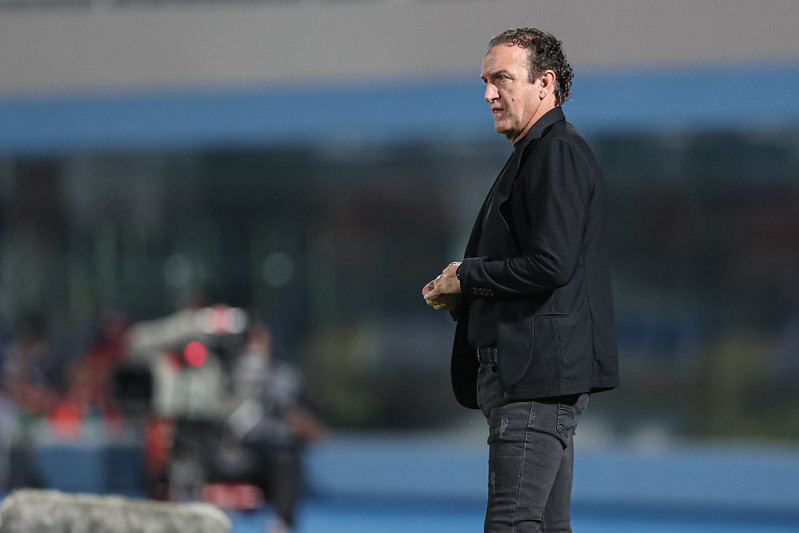 Cuca fez elogios para o elenco do Atlético-MG e evitou pensar em decisão contra América Mineiro - Pedro Souza/Atlético Mineiro