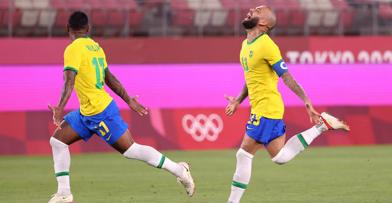 Daniel Alves projeta final das Olimpíadas - Getty Images