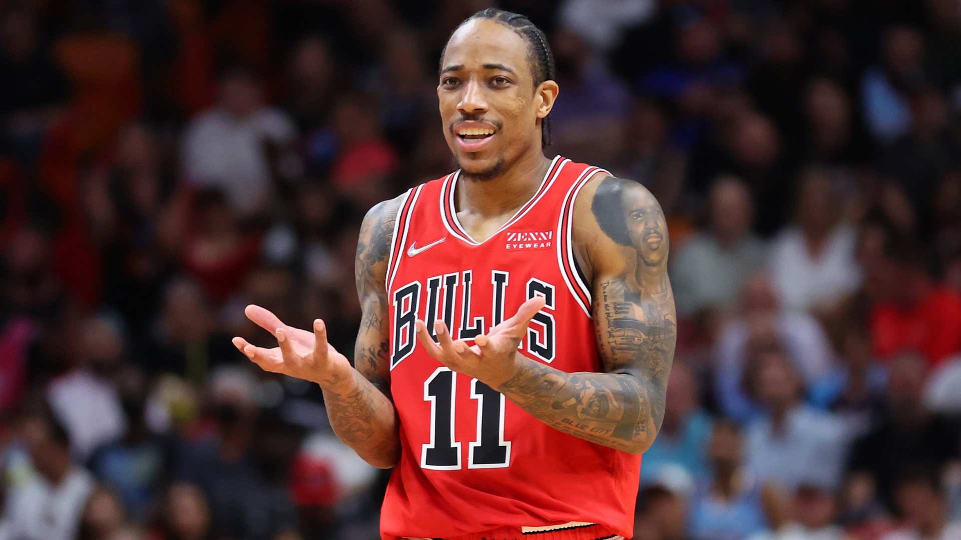 DeMar DeRozan, do Chicago Bulls - Getty Images