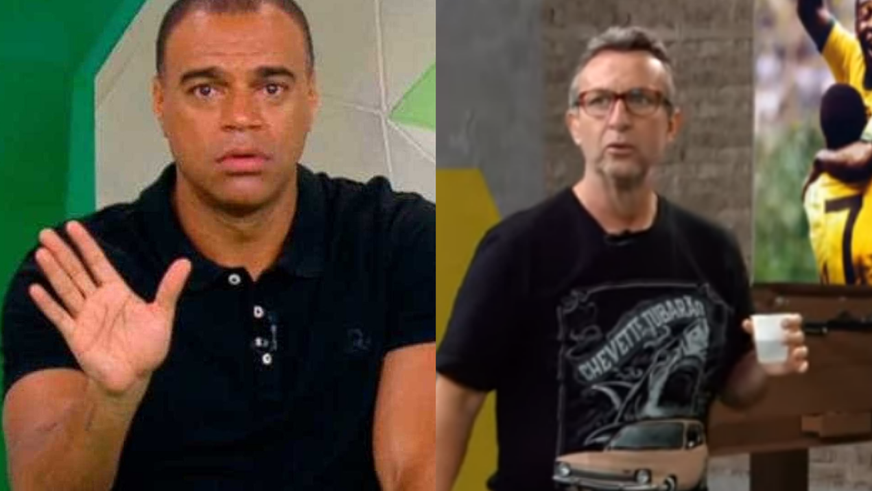Denílson diz que não tem briga com Neto, mas que não quer convívio - Transmissão TV Bandeirantes