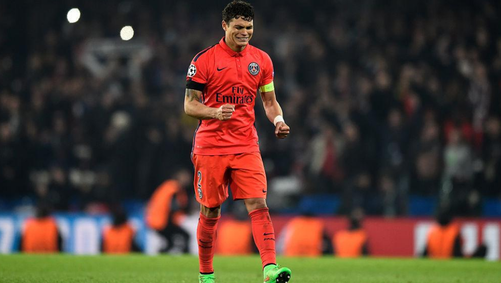 Thiago Silva atualmente joga pelo PSG, da França - GettyImages