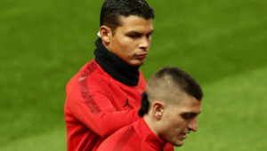 Thiago Silva e Verratti atuam juntos no PSG há oito anos - GettyImages