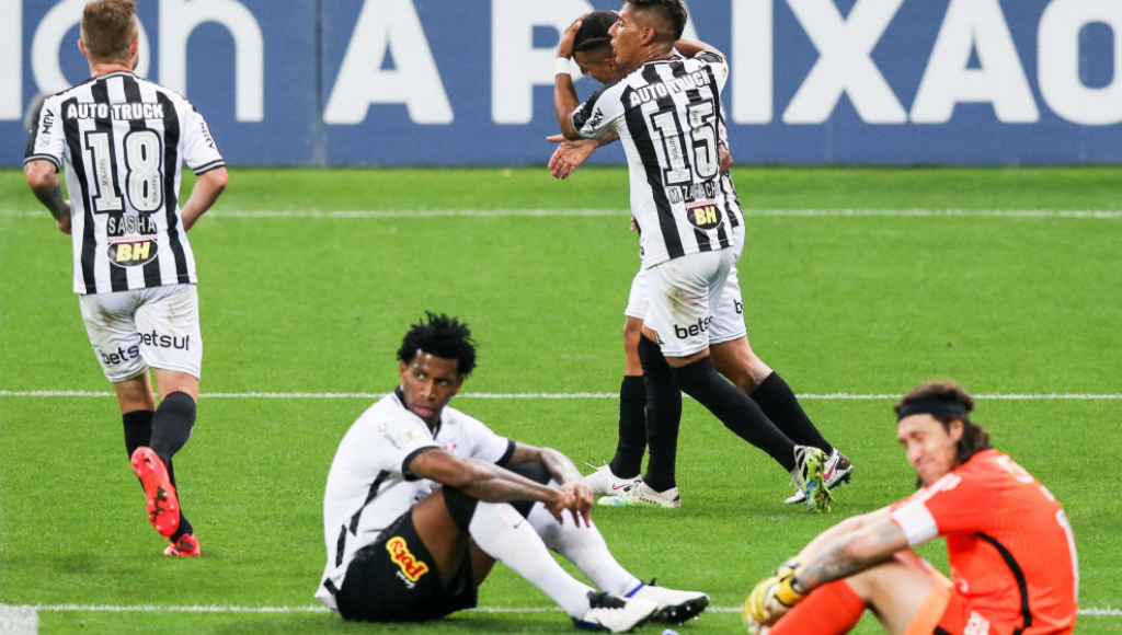 Atlético Mineiro e Corinthians se enfrentaram pelo Brasileirão - GettyImages