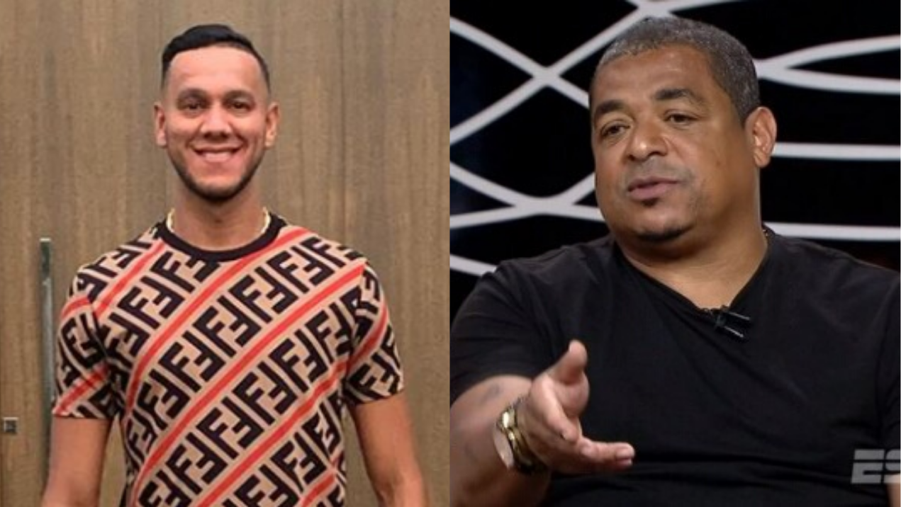Souza, ex-São Paulo, relembra rivalidade com Vampeta e dispara - Instagram/Transmissão ESPN