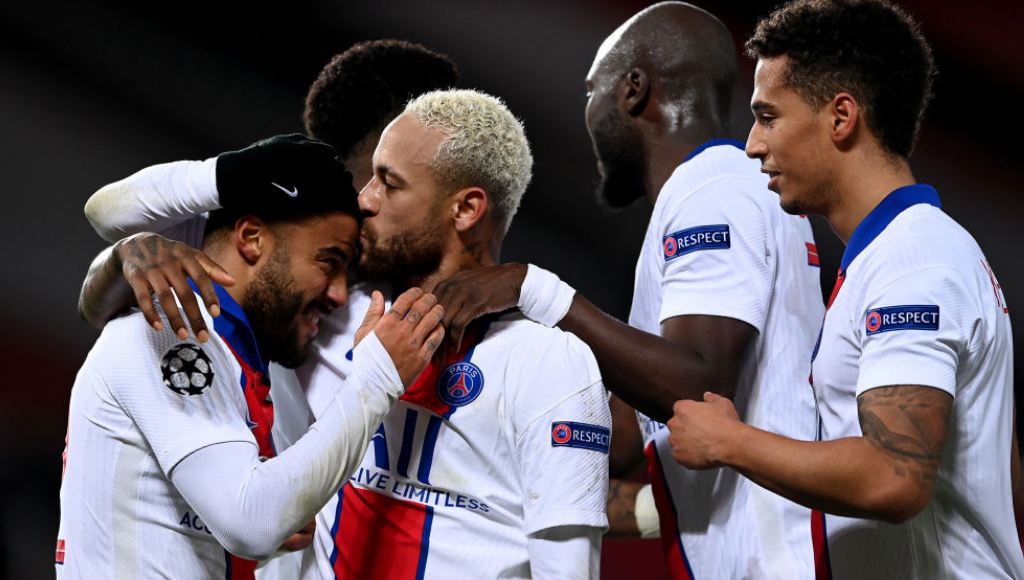 Neymar em ação pelo Paris Saint-Germain - GettyImages