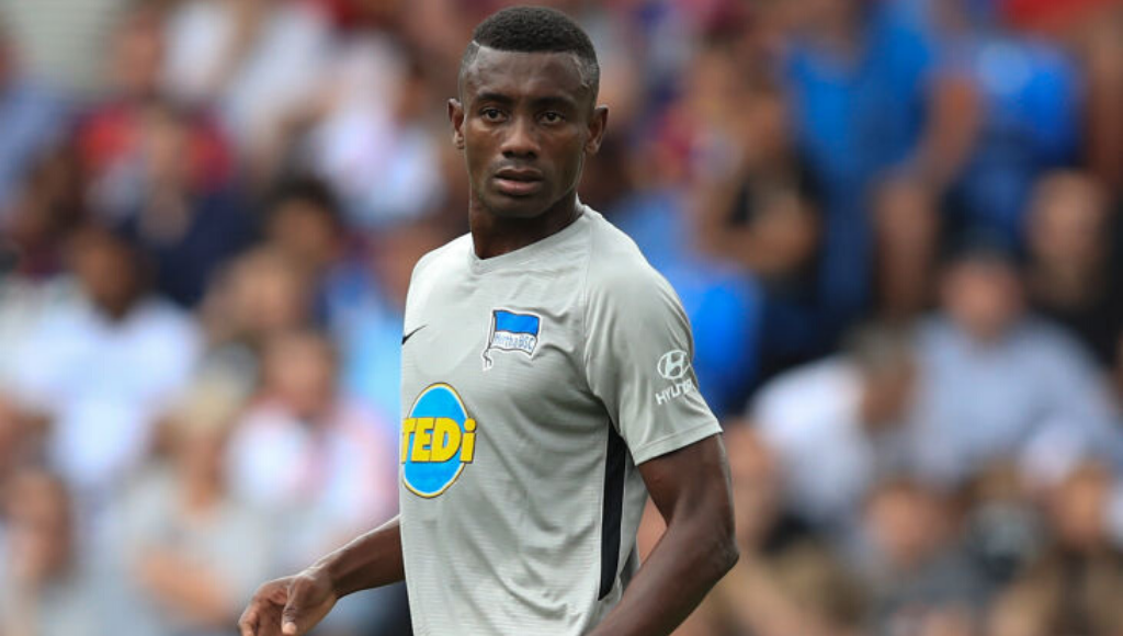 Salomon Kalou em ação pelo Herta Berlin - GettyImages