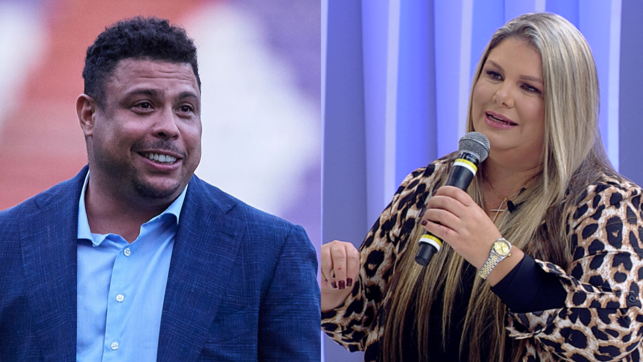 Ex-affair de Ronaldo Fenômeno dispara sobre relacionamento com empresário - GettyImages/Transmissão RedeTV