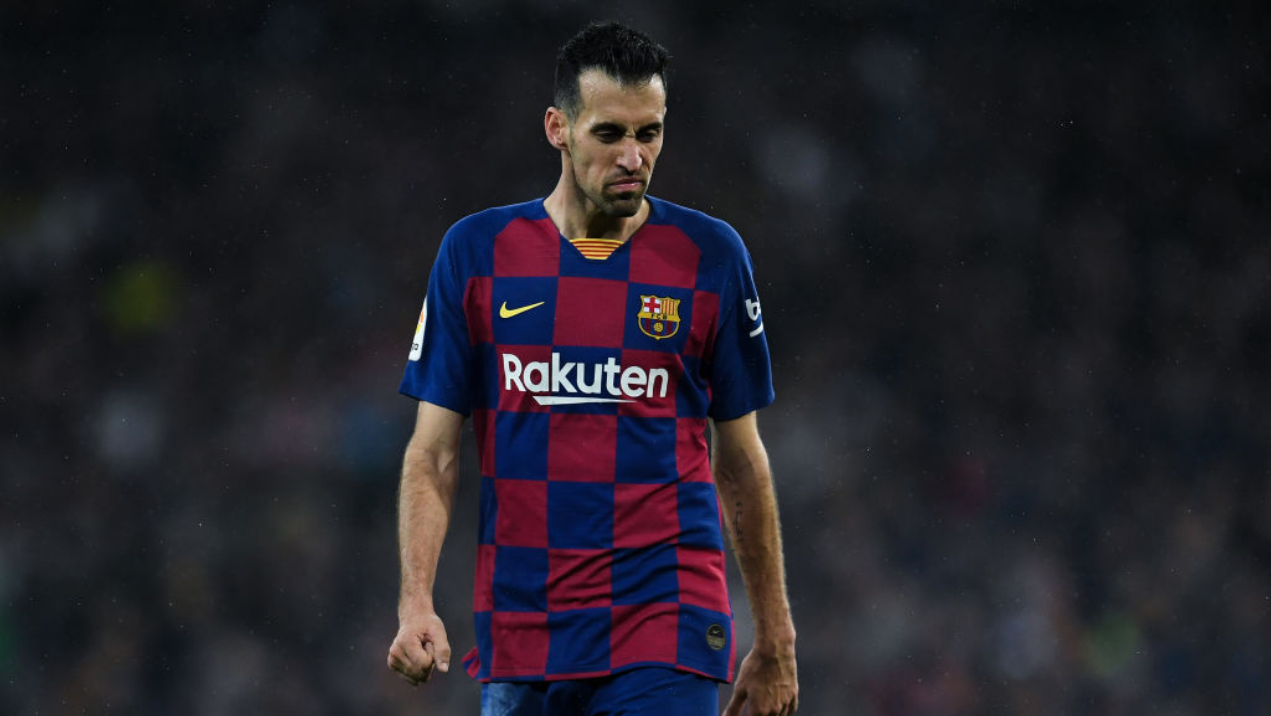 Após Data-Fifa, Barcelona confirma lesão no joelho de Busquets - GettyImages