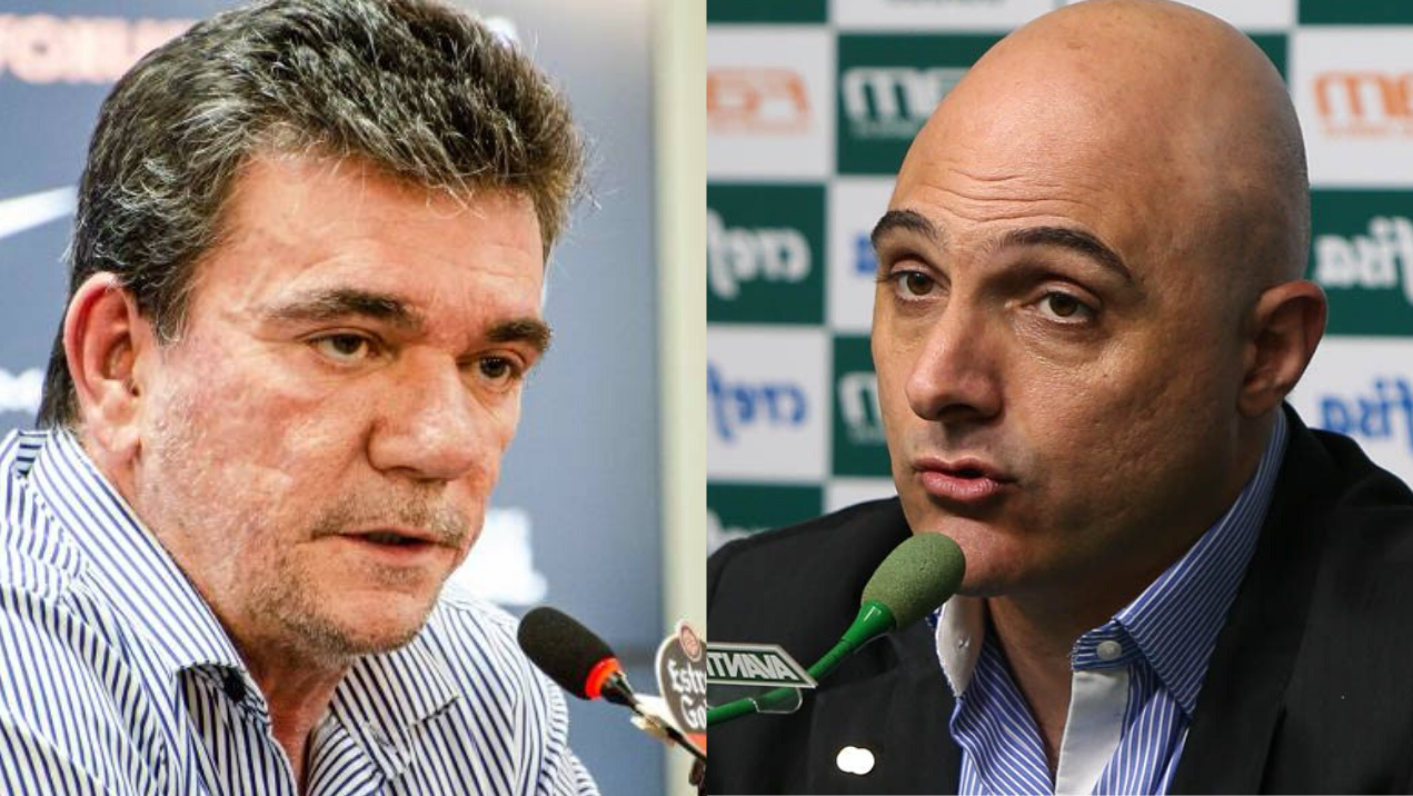 Resultado do exame de coronavírus do presidente do Corinthians e Palmeiras é liberado - Gero Rodrigues/Ofotográfico/Folhapress/Transmissão/Globo