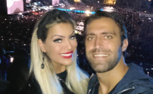 Renata Fan curte show ao lado de Átila Abreu - Instagram