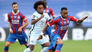 Willian em ação com a camisa do Chelsea - GettyImages