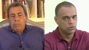 Ex-presidente do Botafogo rebate críticas de Denílson sobre a busca do clube pelo holandês Robben - Transmissão A10 TV/Transmissão TV Bandeirantes