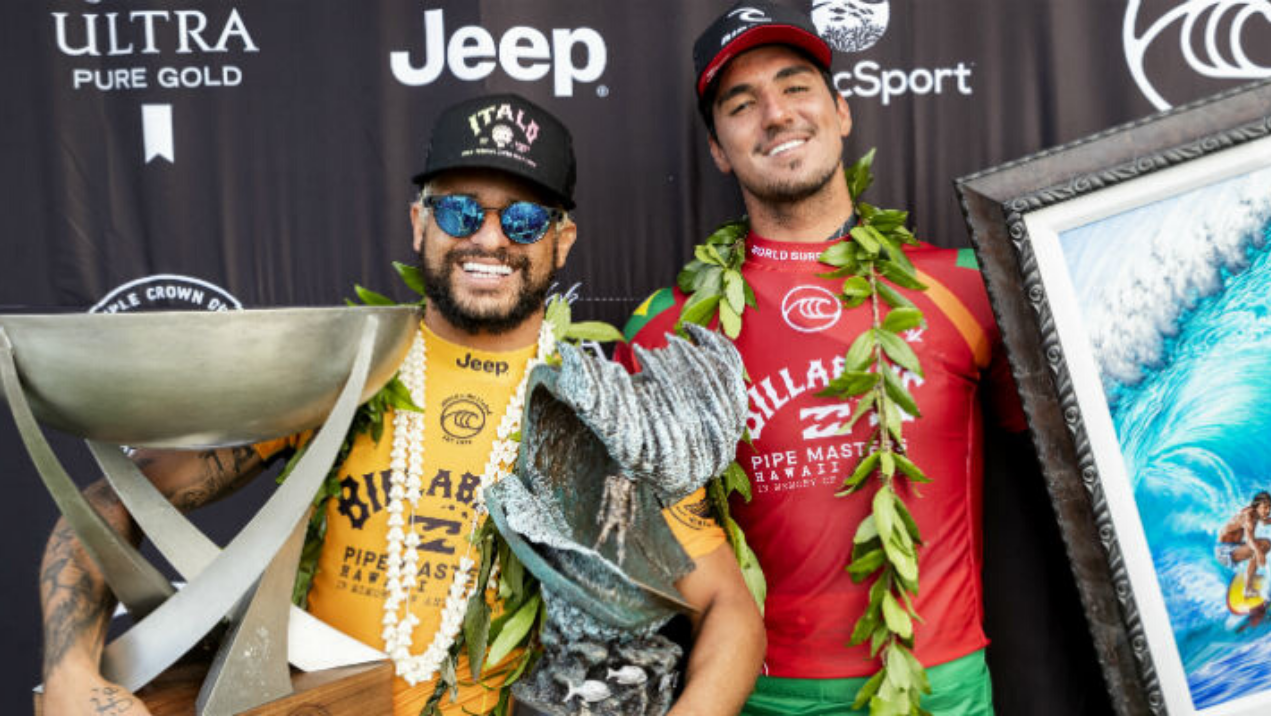 Ítalo Ferreira coloca Gabriel Medina entre os 5 maiores surfistas da história - GettyImages