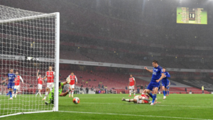 Aubameyang brilha, mas não evita o empate do Arsenal em 1 a 1 contra o Leicester City na Premier League - GettyImages