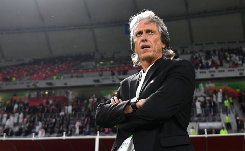 Jorge Jesus em ação pelo Flamengo - GettyImages