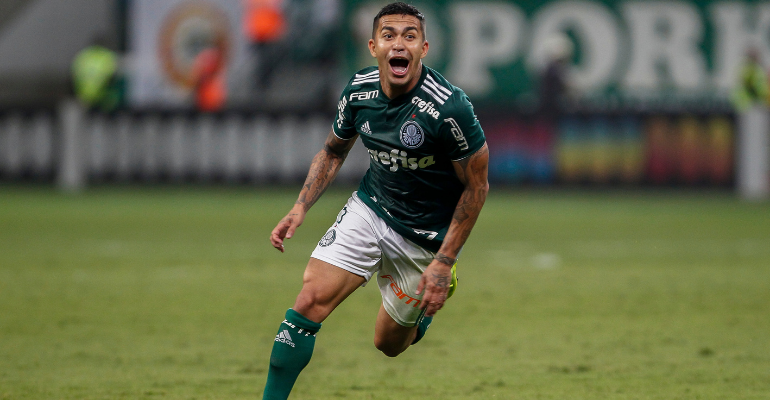 Dudu estava emprestado à equipe do Catar e volta ao Palmeiras agora - Getty Images