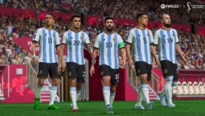 Argentina é campeã da Copa em simulação - Reprodução / EA Sports