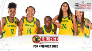 Seleção Feminina de Basquete garante vaga no pré-olímpico - Divulgação CBB/Twitter