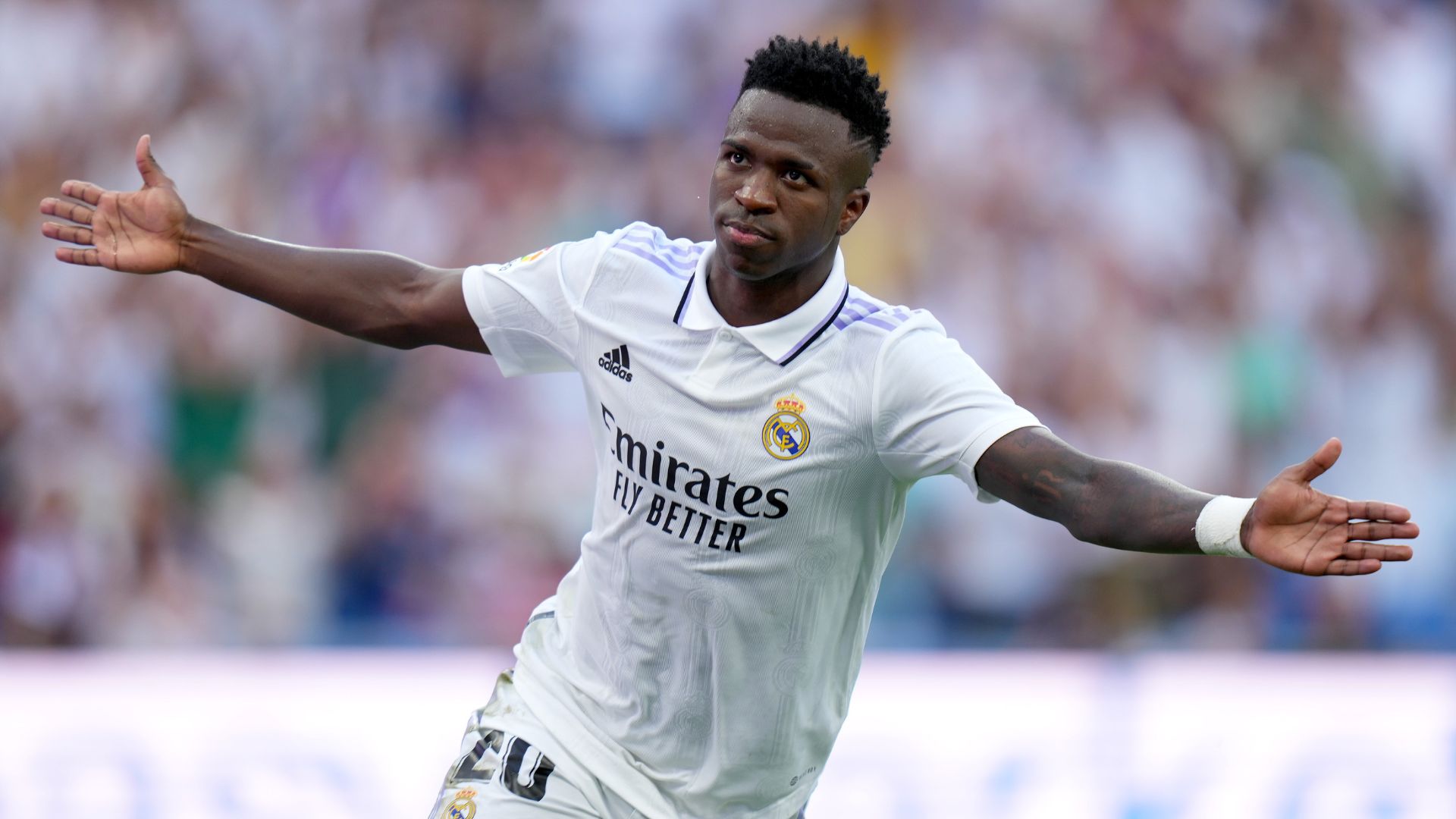 TV mostra provocações a Vinicius Jr durante Real Madrid x Mallorca - GettyImages