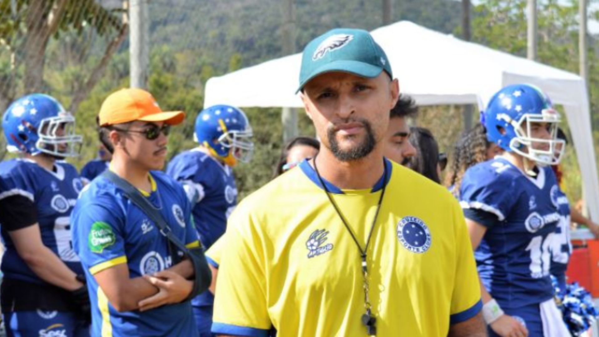 Confira entrevista com Ramon Gomes, treinador do Cruzeiro FA, antes da decisão do Minas Bowl - Divulgação