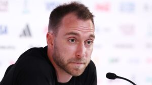 Eriksen fala sobre dar outro passo na Copa do Mundo contra a França - Getty Images