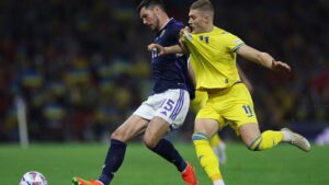 Escócia venceu a Ucrânia pela Nations League - Getty Images